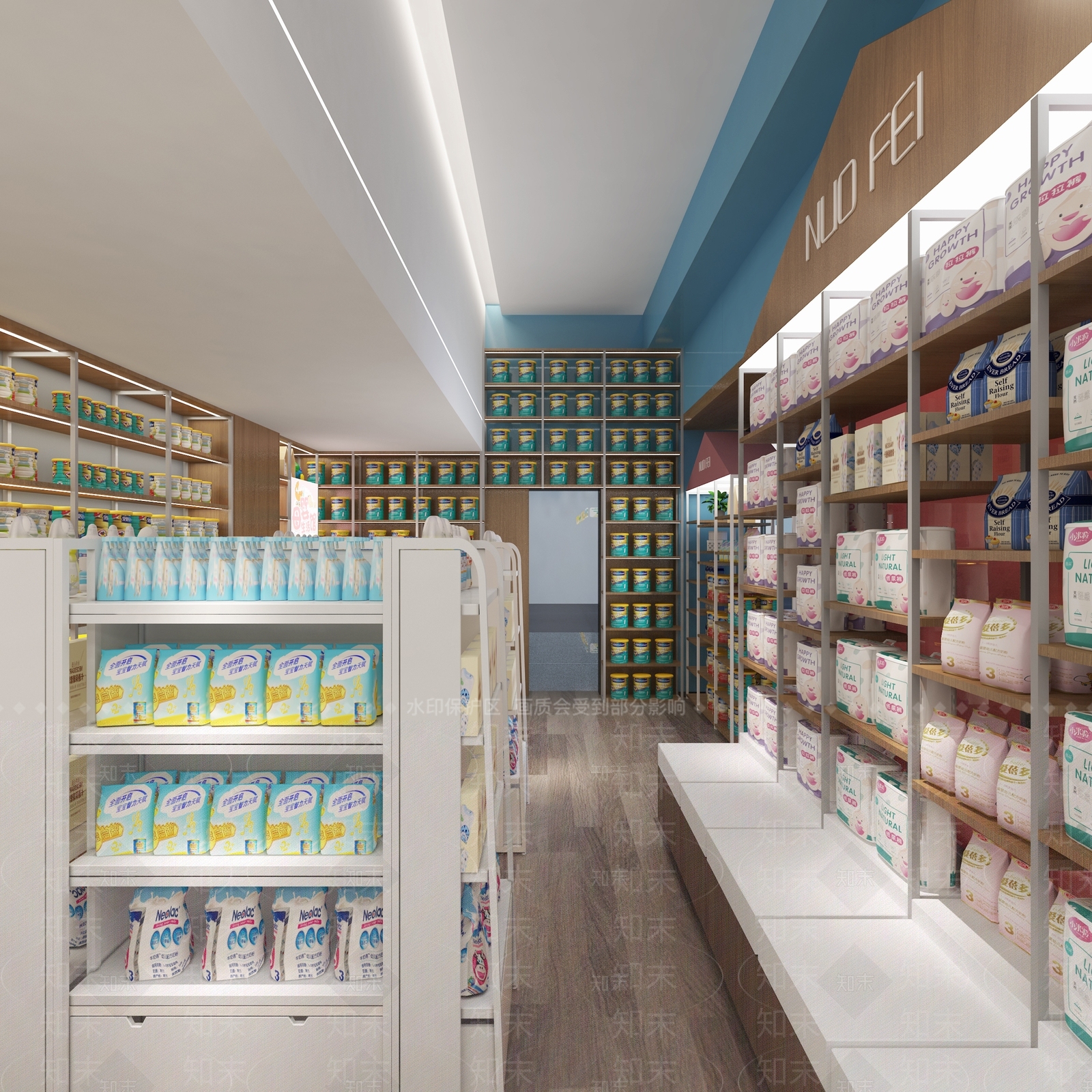 现代母婴店3D模型下载【ID:1104806142】