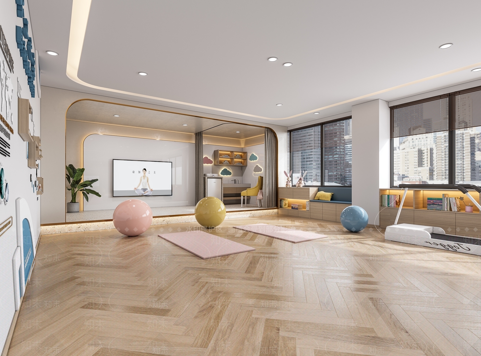 现代活动中心3D模型下载【ID:1104809995】