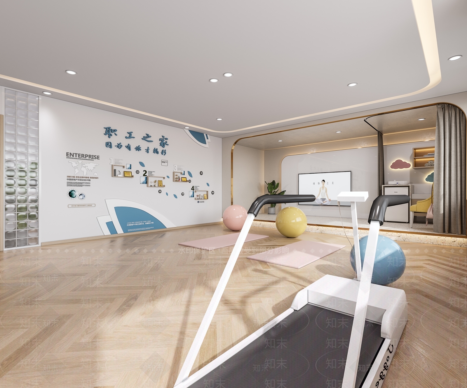 现代活动中心3D模型下载【ID:1104809995】