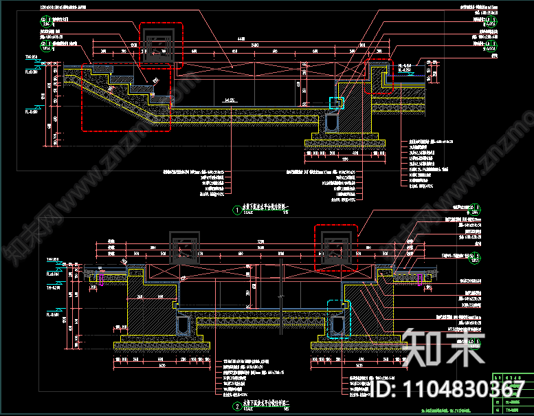 庭院景观详图施工图下载【ID:1104830367】