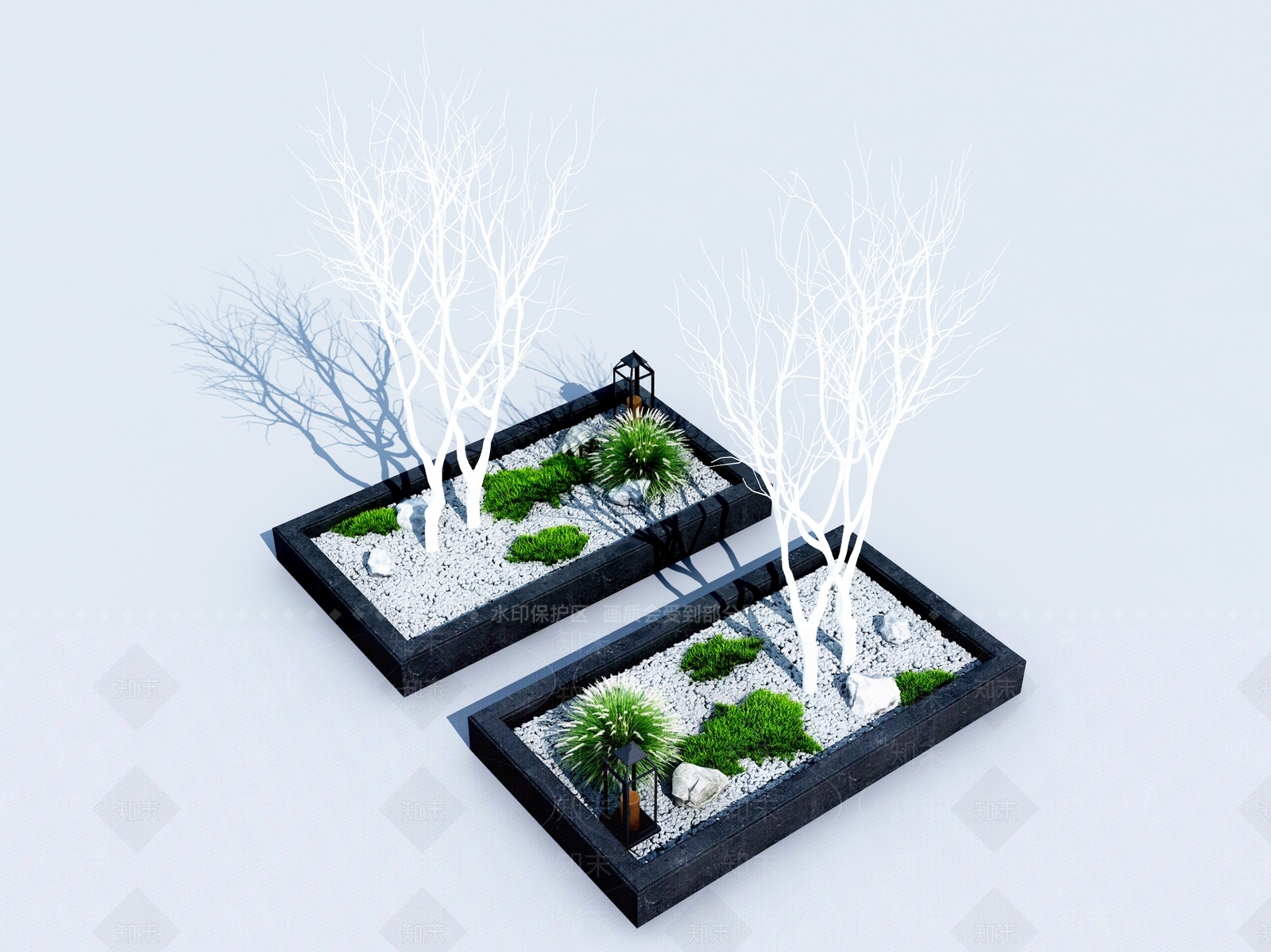 现代树干3D模型下载【ID:1104874739】