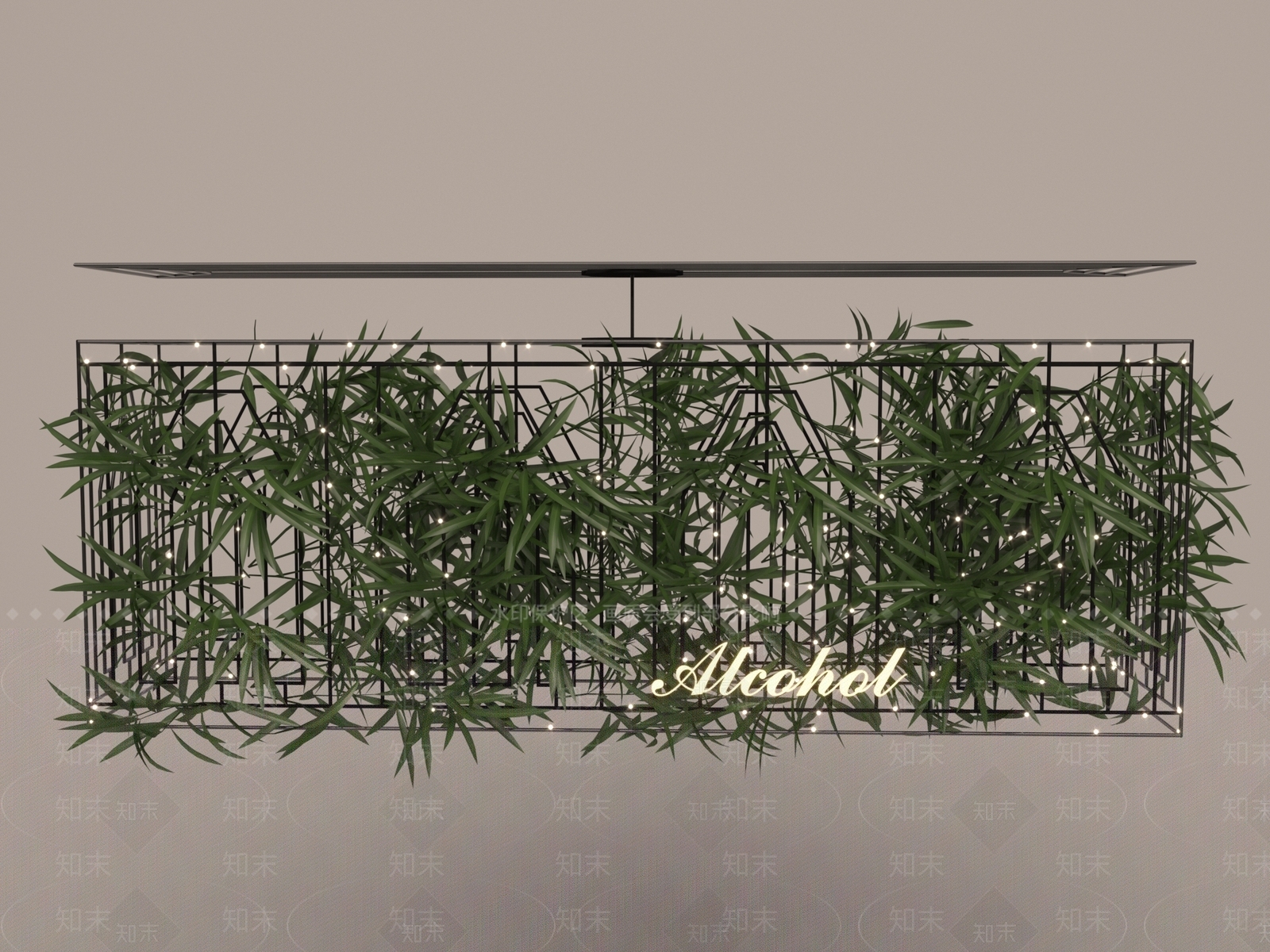 现代装饰灯3D模型下载【ID:1104880683】