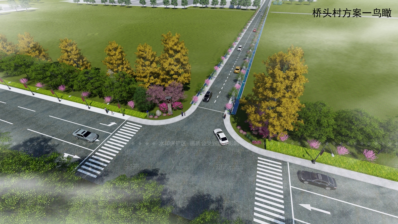 现代道路SU模型下载【ID:1105408672】