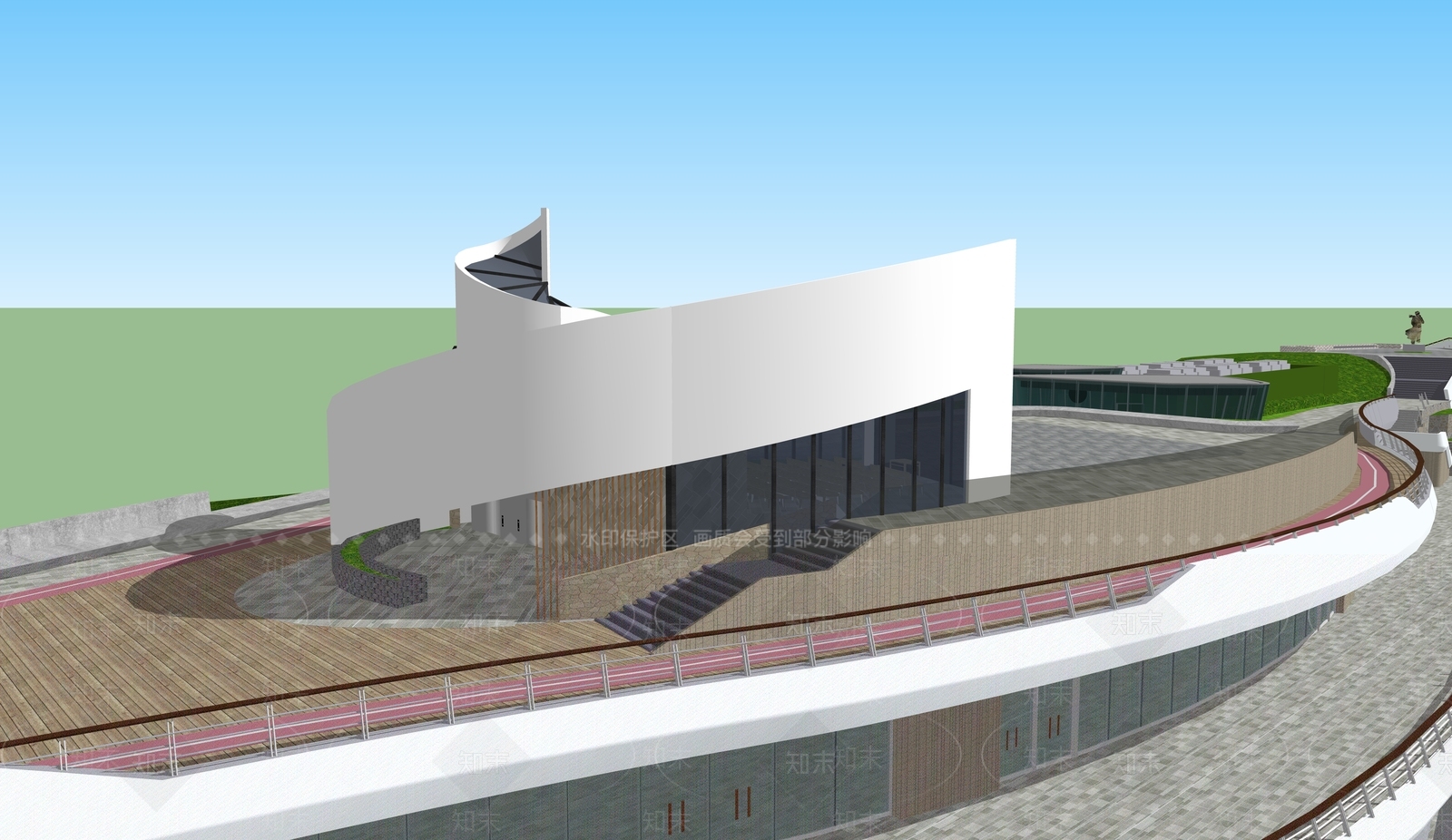 现代其它公建SU模型下载【ID:1104884274】