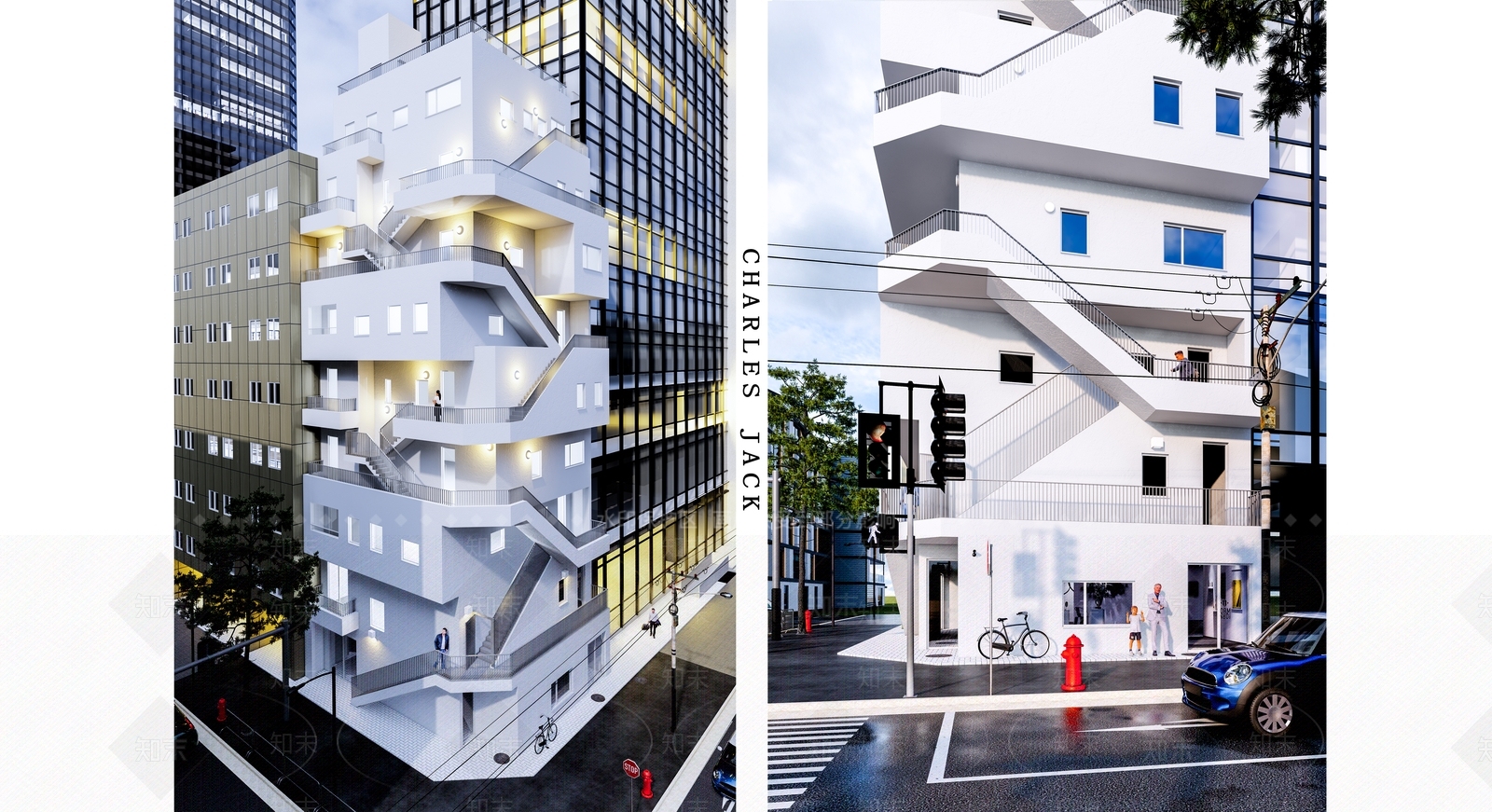 现代其他金融建筑SU模型下载【ID:1105009387】
