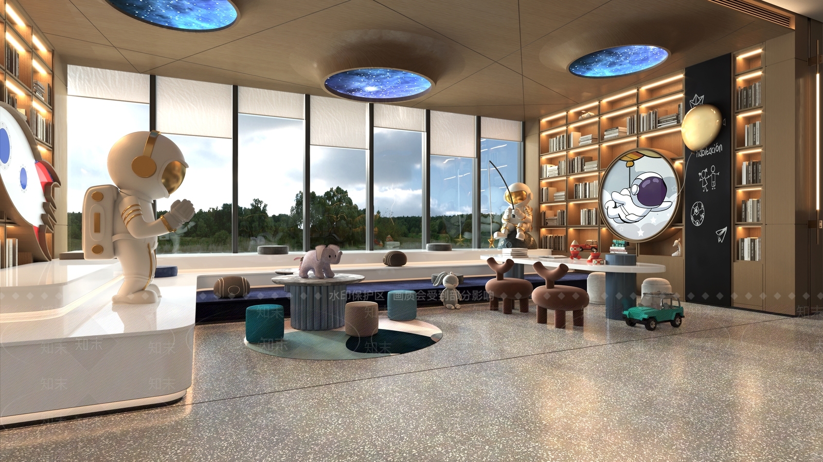现代售楼处3D模型下载【ID:1104885576】