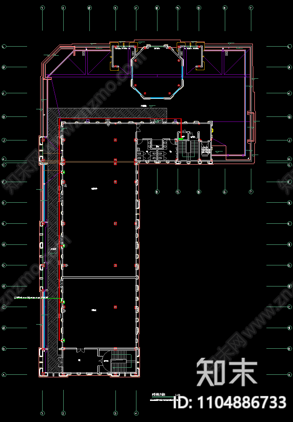 社区中心项目施工图下载【ID:1104886733】