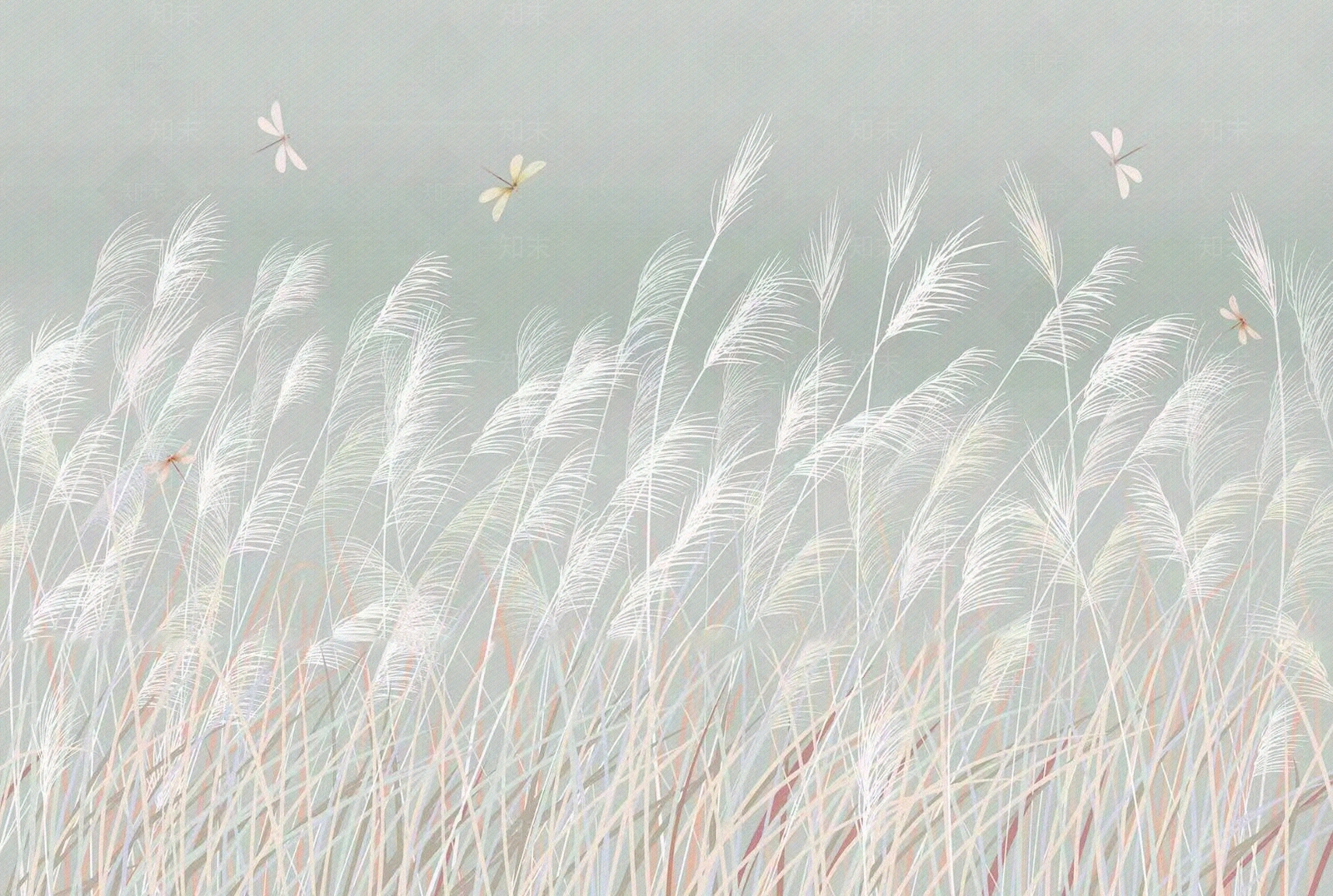 风景壁画贴图下载【ID:1104902722】