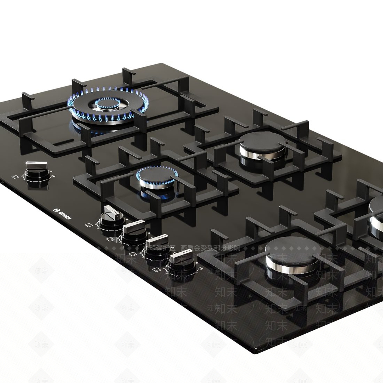 现代灶台3D模型下载【ID:1105655999】