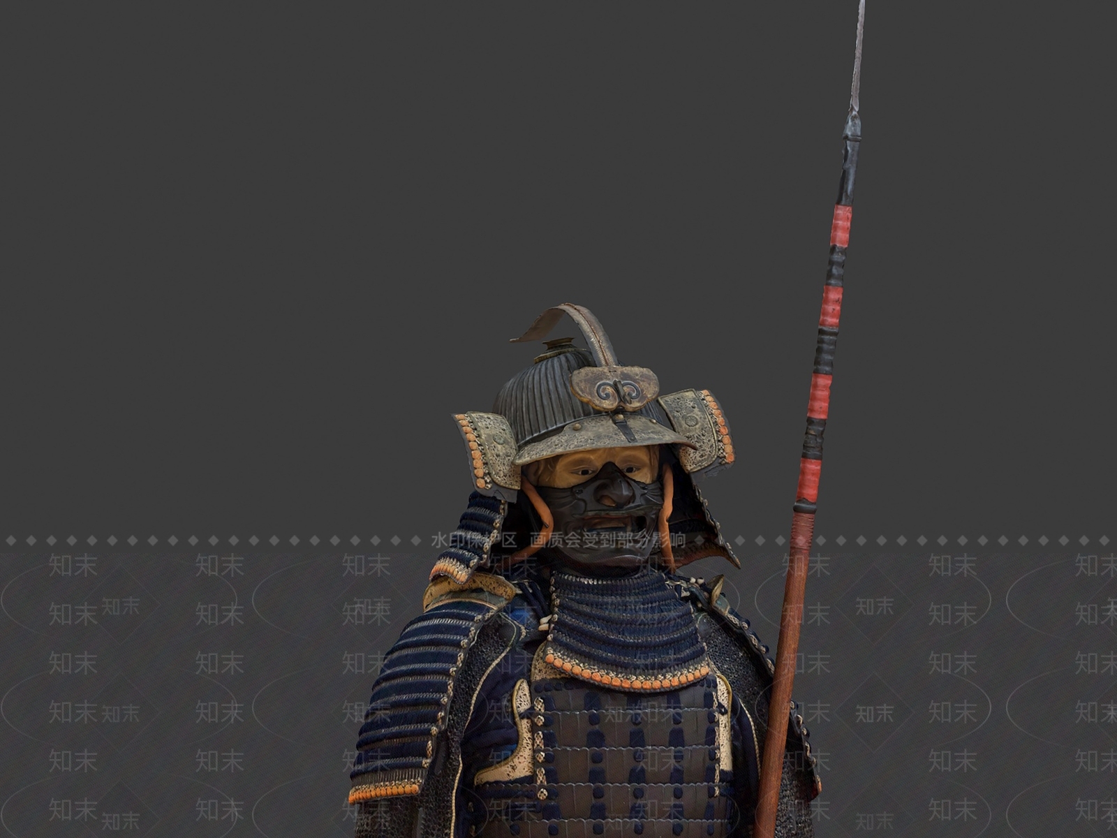 中式侍卫3D模型下载【ID:1104958022】