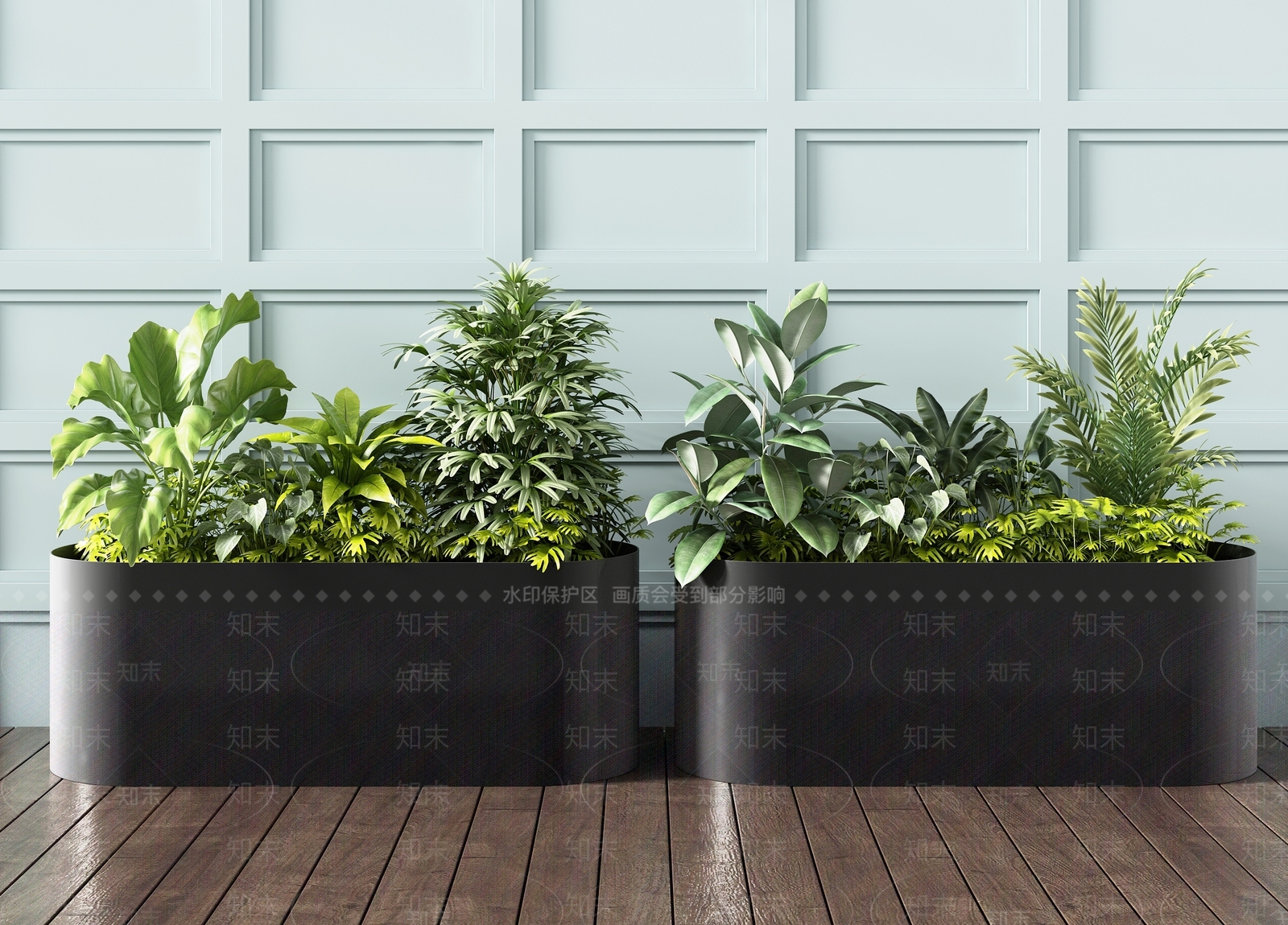 现代花钵3D模型下载【ID:1104962284】