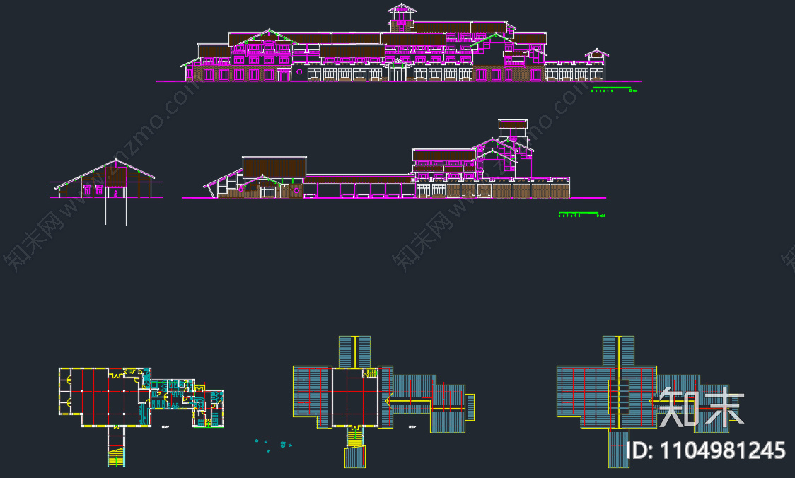 园林公建cad施工图下载【ID:1104981245】