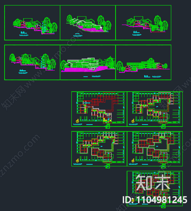 园林公建cad施工图下载【ID:1104981245】