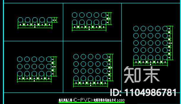 室外强电电力管铺设施工图下载【ID:1104986781】