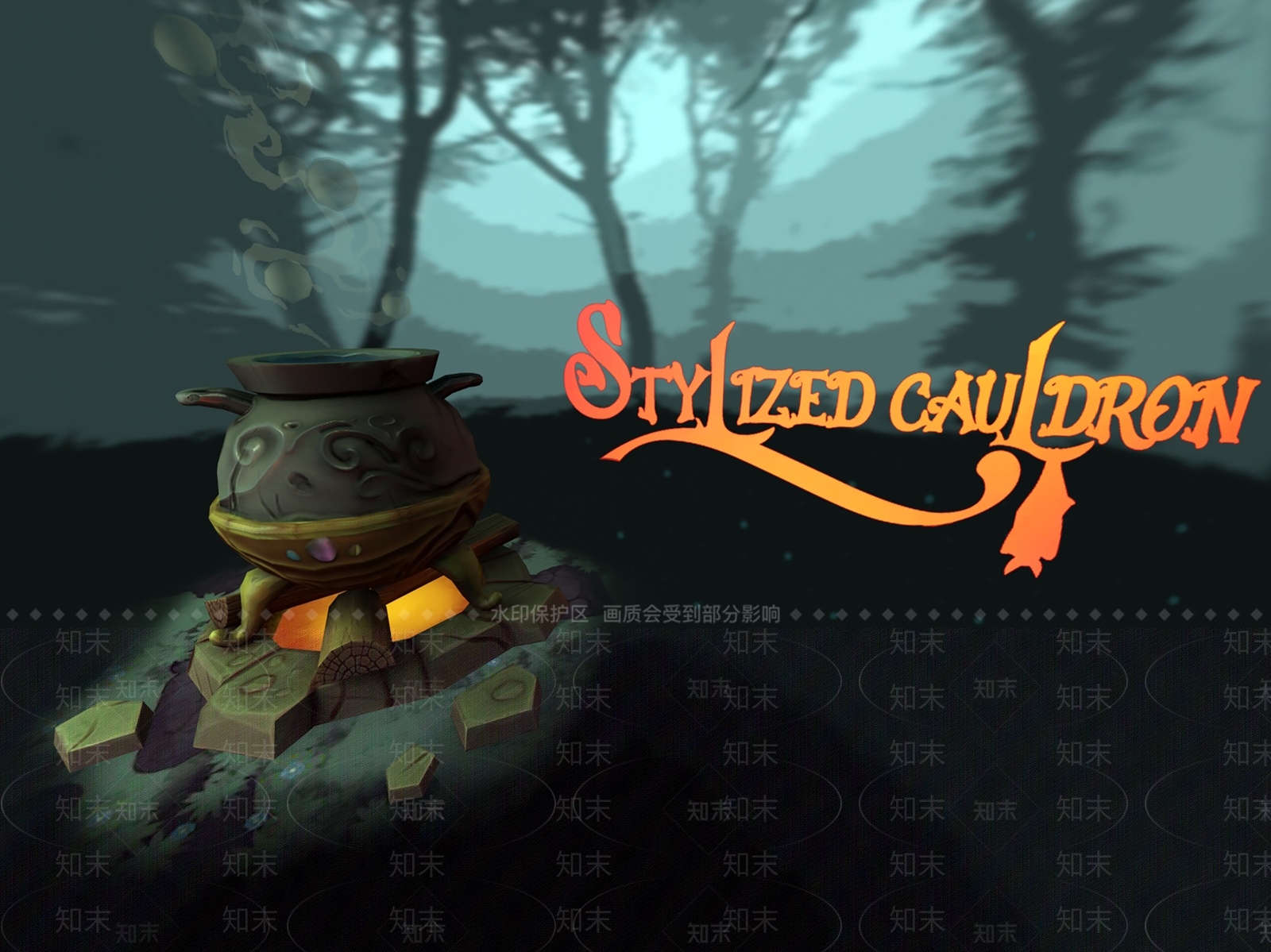 工业风卡通锅3D模型下载【ID:1105000411】