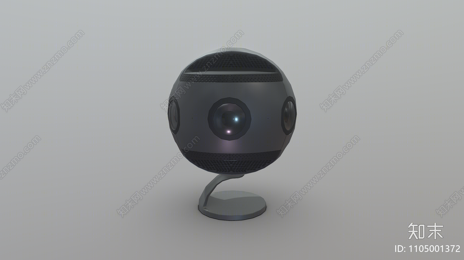 现代监控器3D模型下载【ID:1105001372】