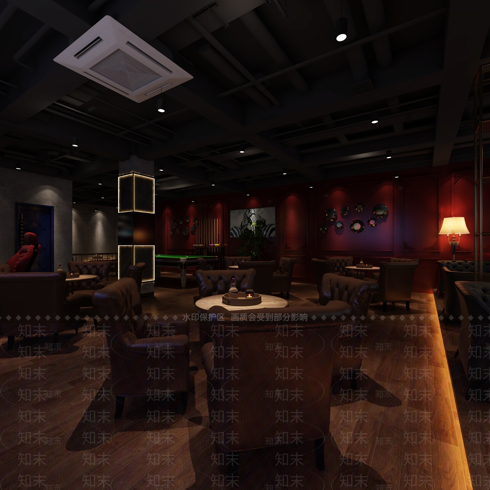 欧式古典酒吧3D模型下载【ID:1105000206】