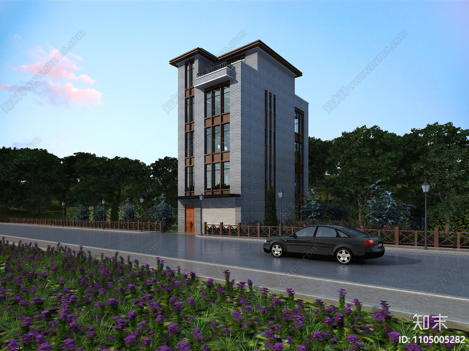 宅基地自建房cad施工图下载【ID:1105005282】