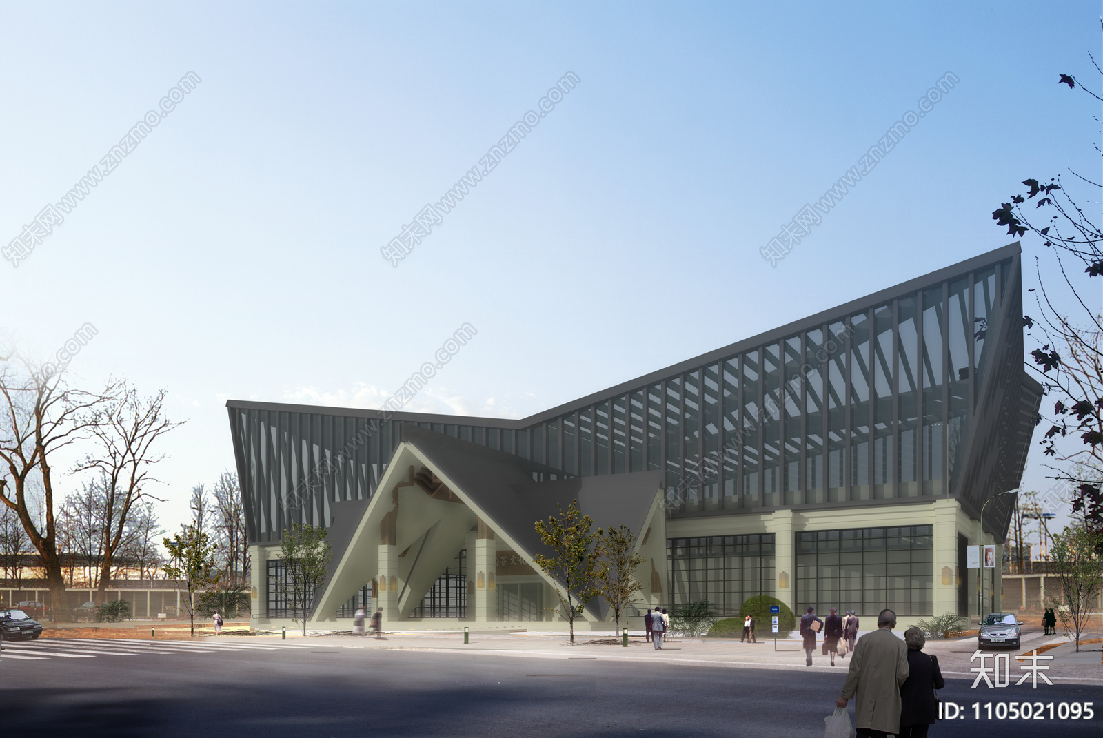 博物馆CADSU施工图下载【ID:1105021095】