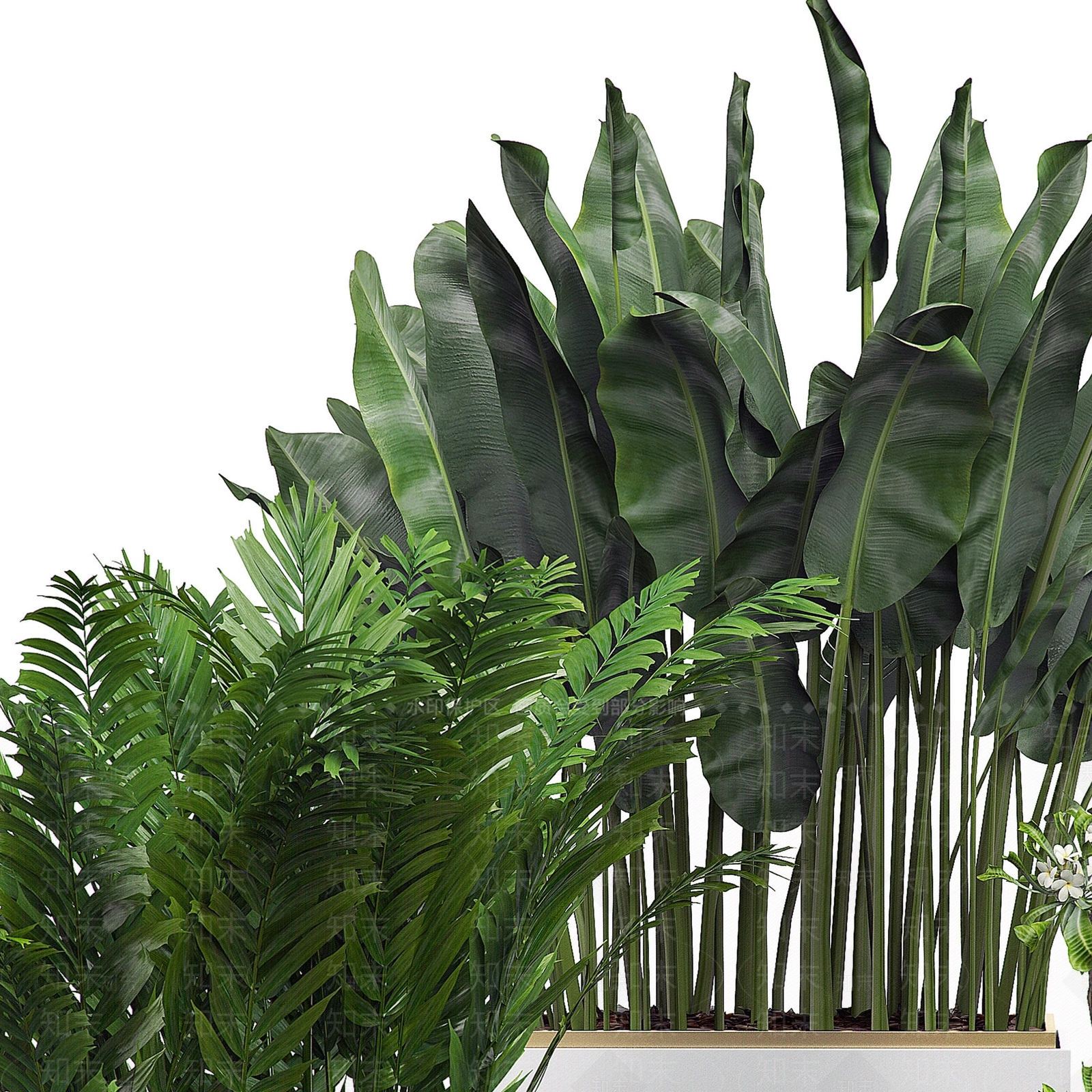 现代花钵3D模型下载【ID:1105047209】