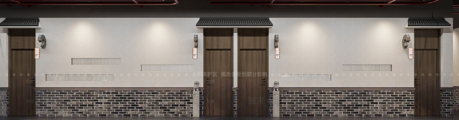新中式茶馆3D模型下载【ID:1105060015】