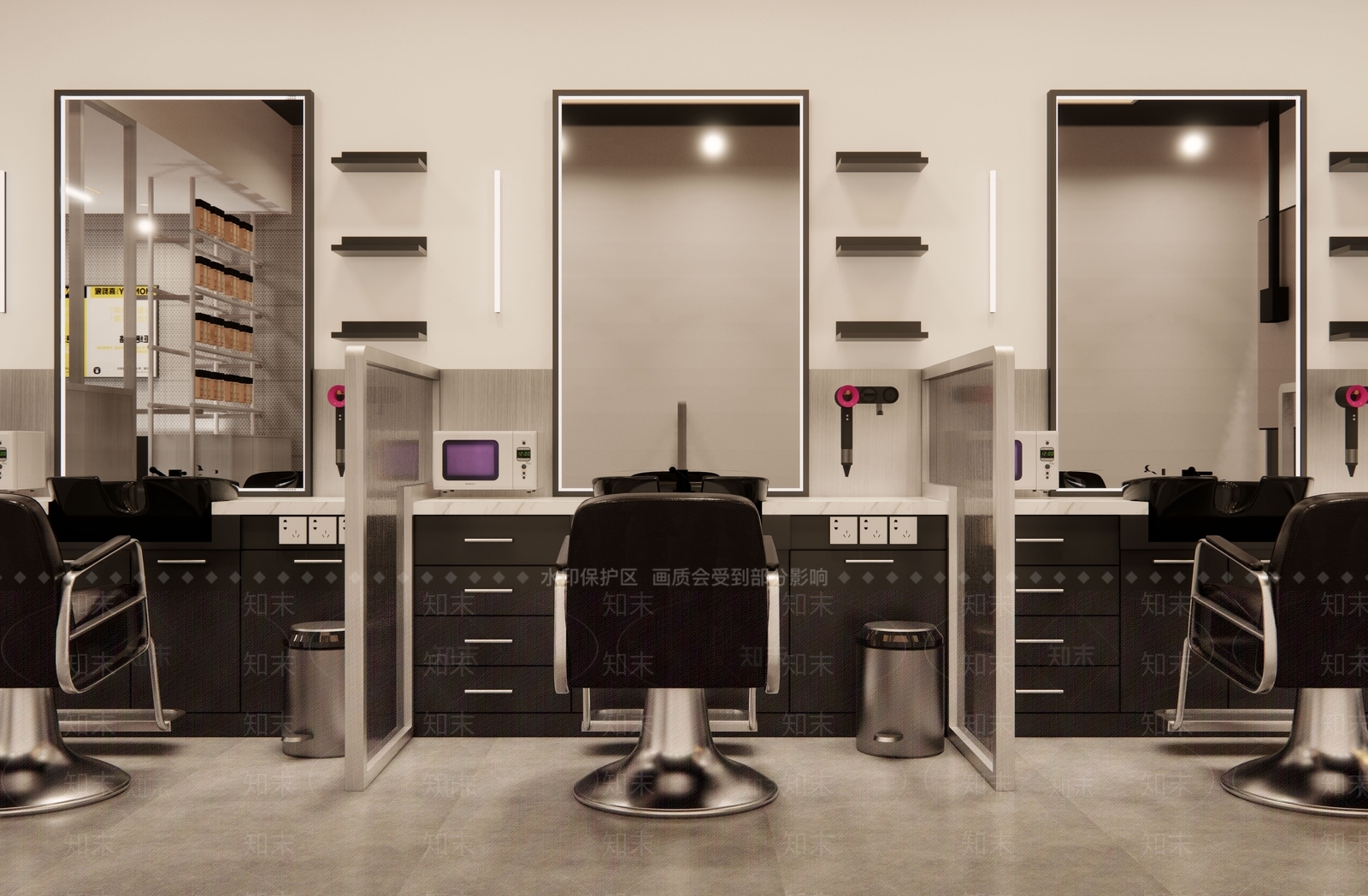 现代理发店SU模型下载【ID:1105068788】