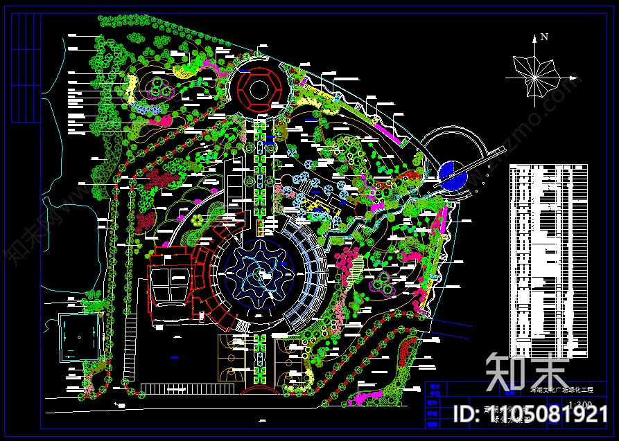 128套公园景观设计方案全套cad施工图下载【ID:1105081921】