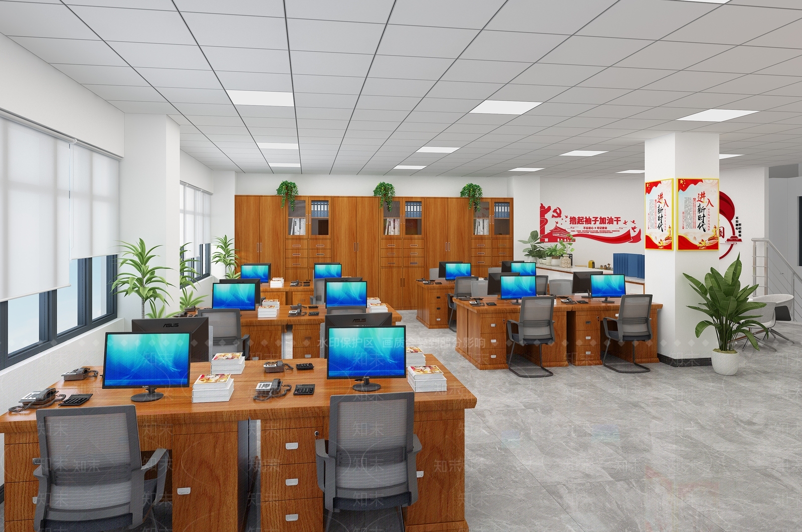 现代社区服务中心3D模型下载【ID:1105099180】