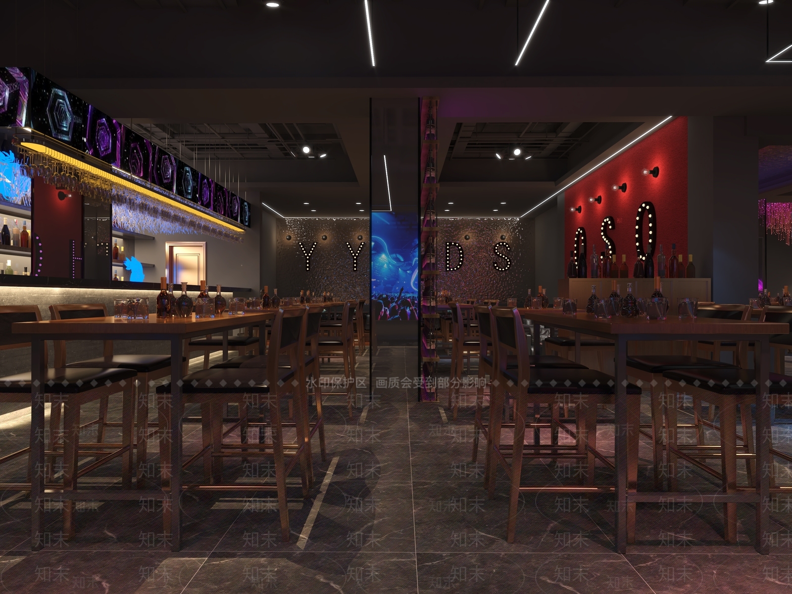 现代酒吧3D模型下载【ID:1105102271】