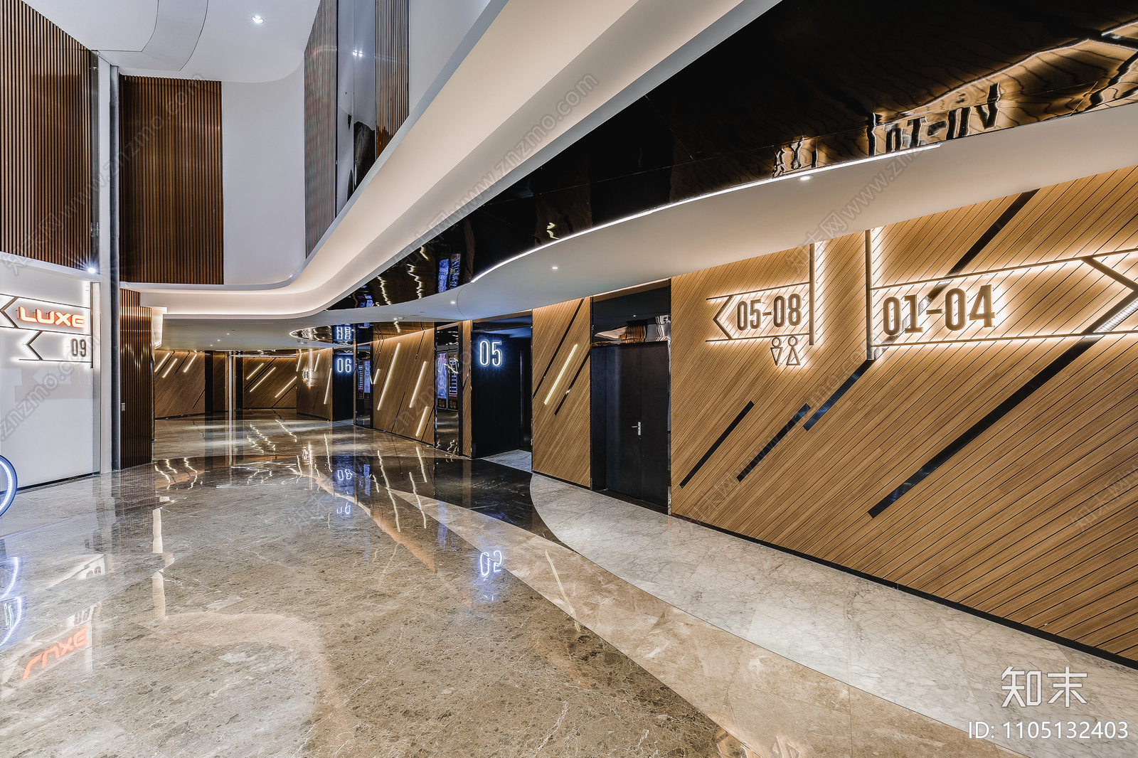 上海LCM置汇旭辉广场百丽宫影城丨设计方案cad施工图下载【ID:1105132403】