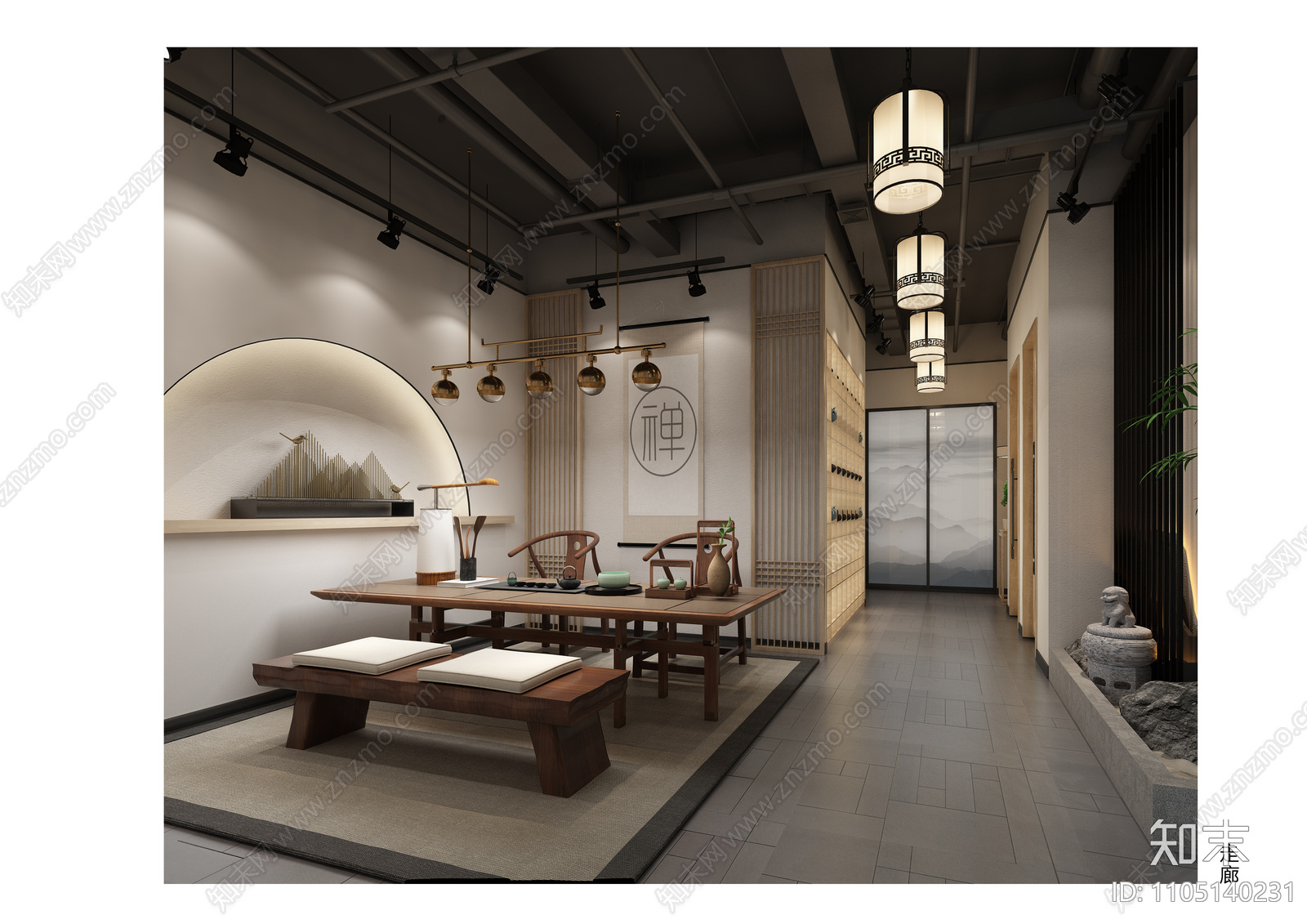 茶施工图下载【ID:1105140231】