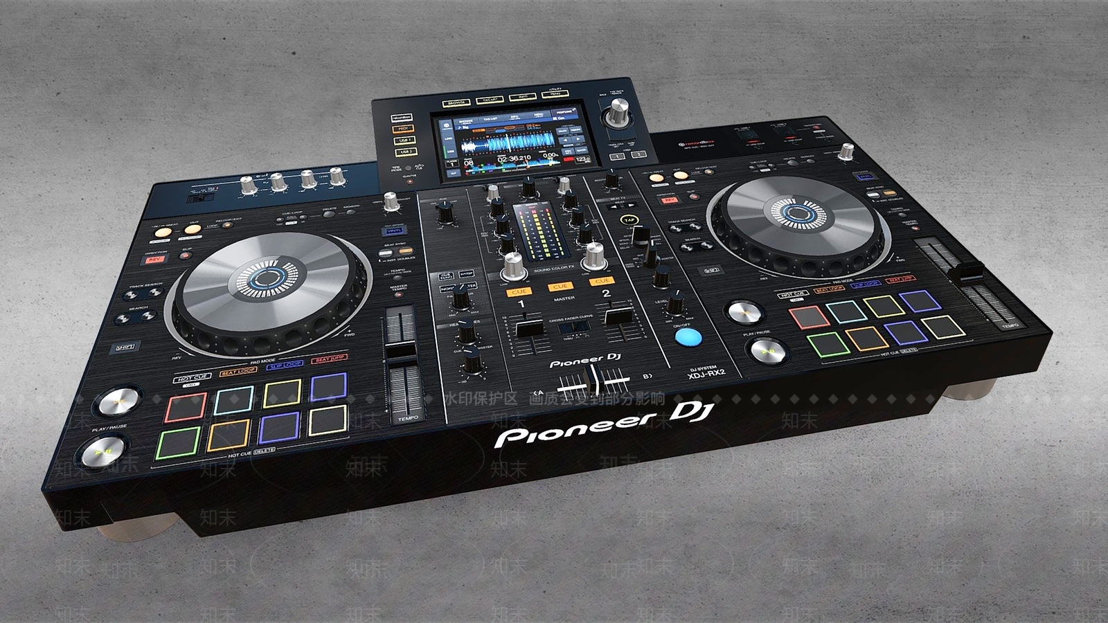 现代打碟机3D模型下载【ID:1105208597】