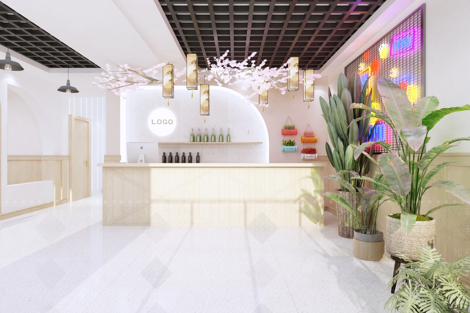 新中式烧烤店3D模型下载【ID:1105217765】