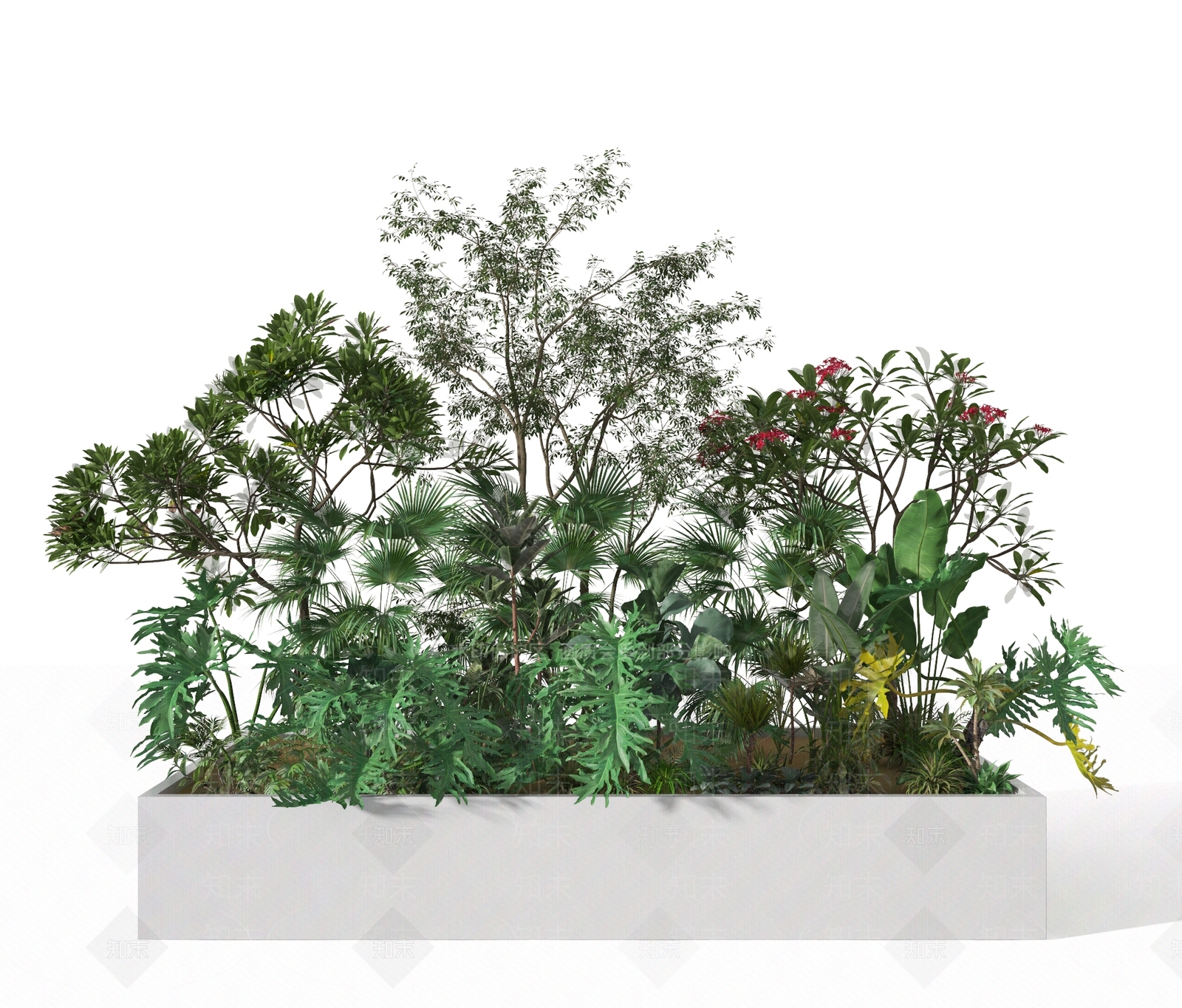 现代花钵3D模型下载【ID:1105261578】