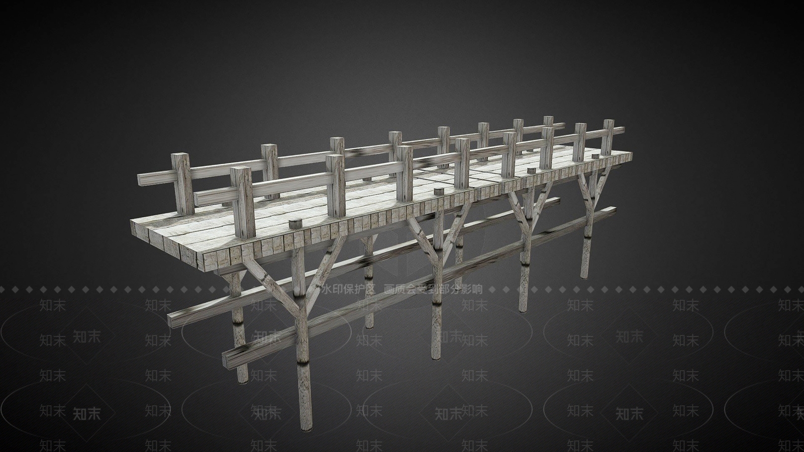 现代桥3D模型下载【ID:1105272256】