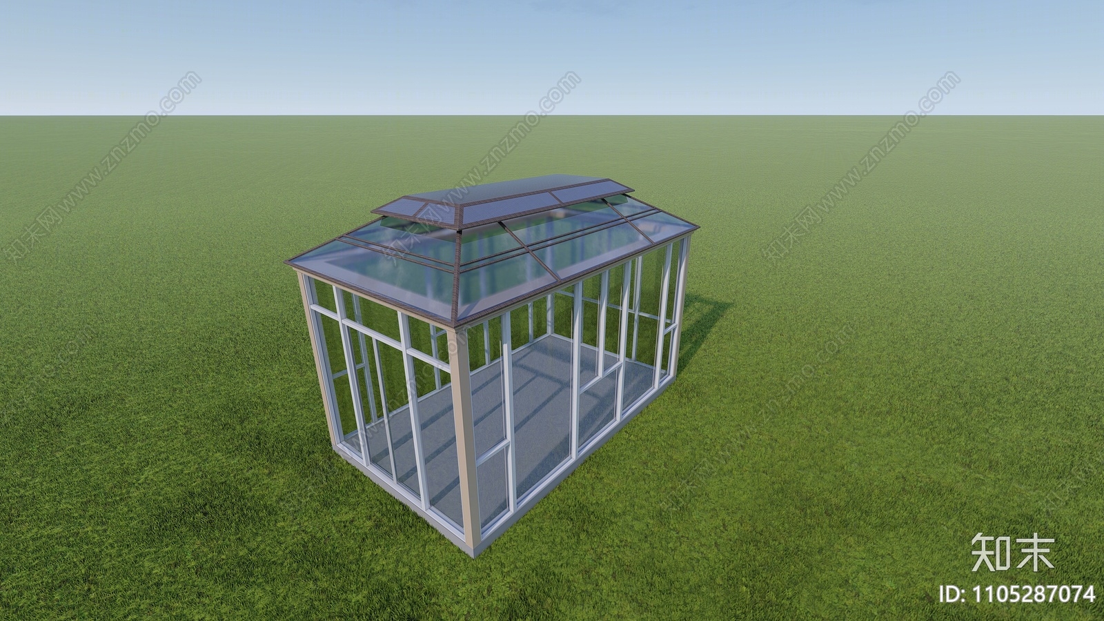 现代阳光房SU模型下载【ID:1105287074】