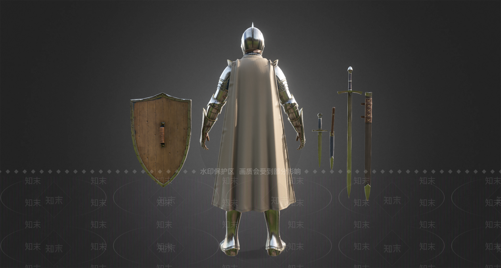 士兵3D模型下载【ID:1105311644】