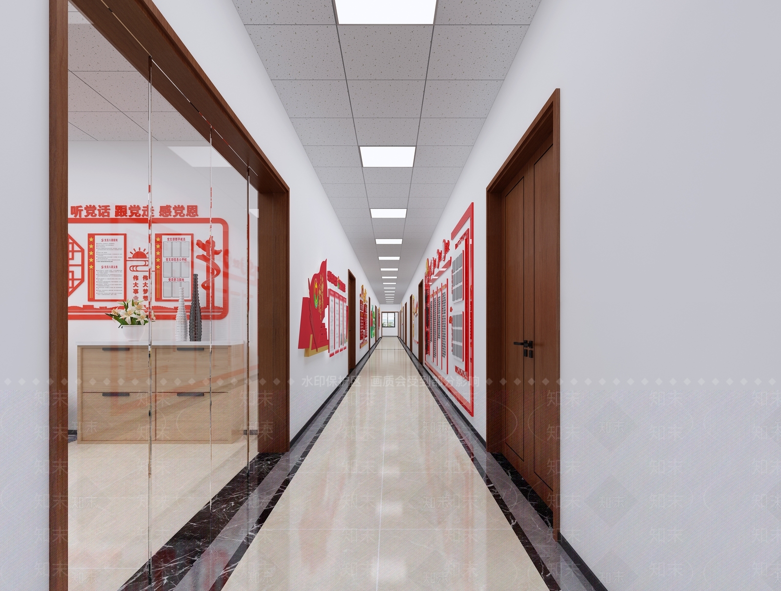 现代阅读活动中心3D模型下载【ID:1105317015】