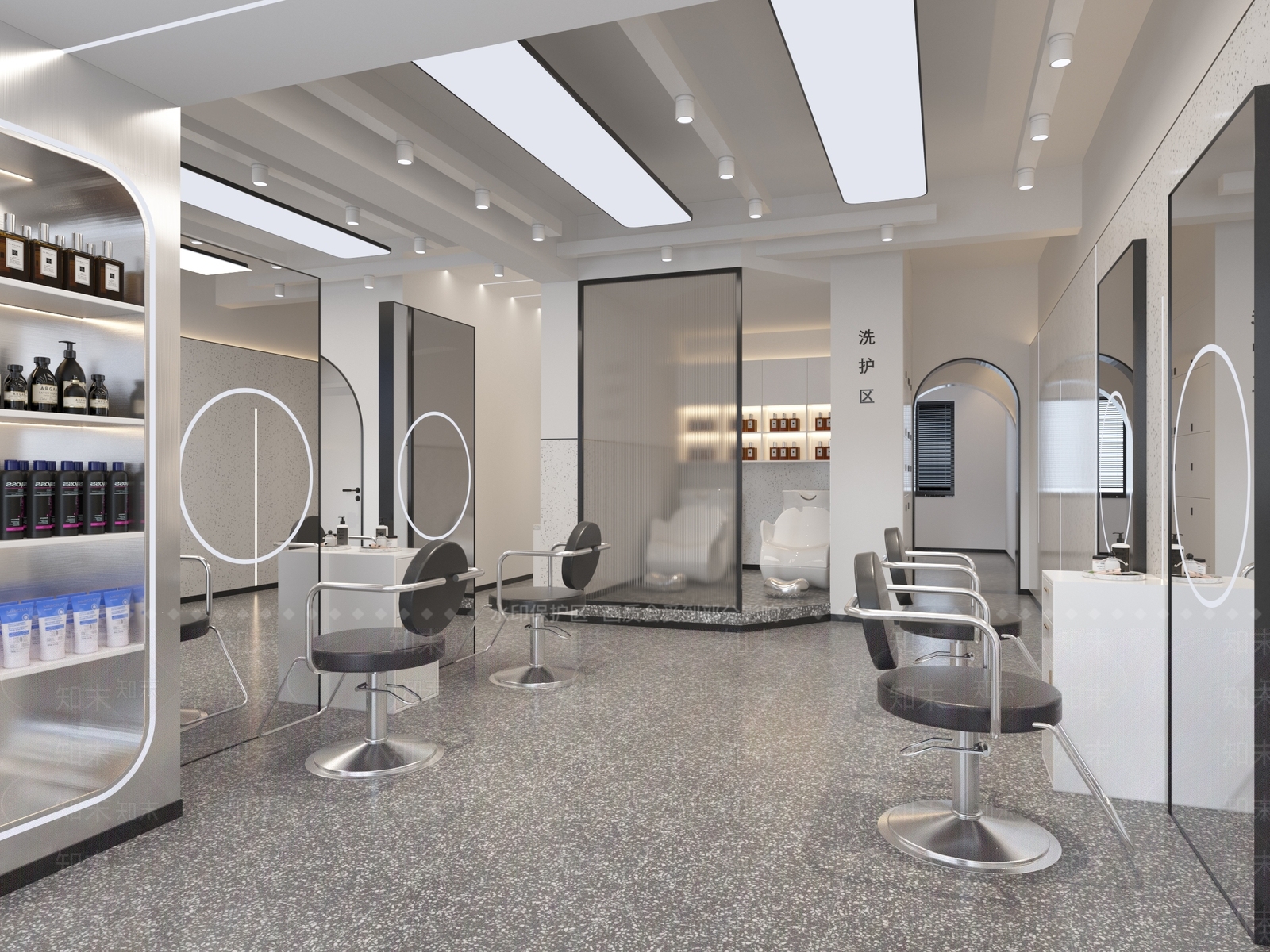 现代理发店3D模型下载【ID:1105339480】