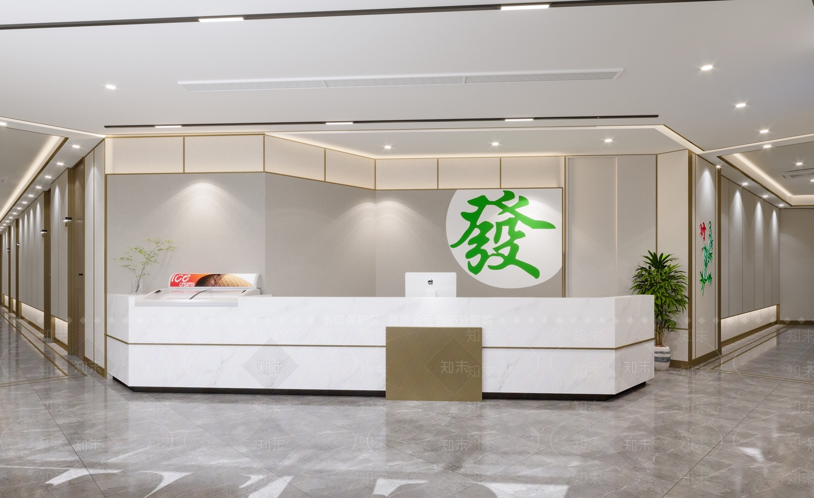 现代棋牌室3D模型下载【ID:1105348410】