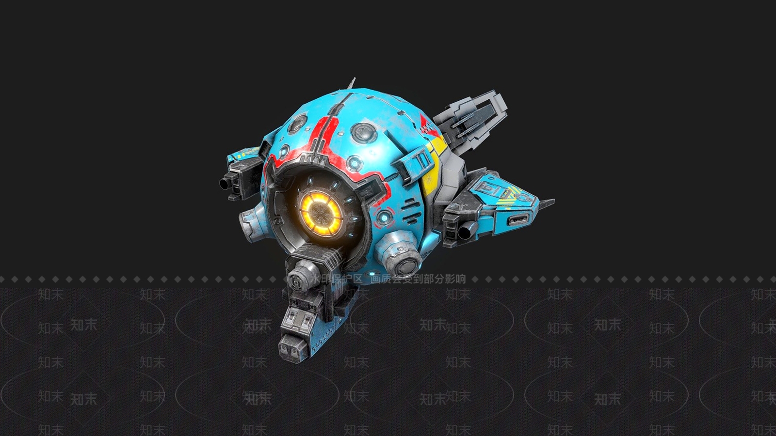 现代宇宙飞船3D模型下载【ID:1105370867】