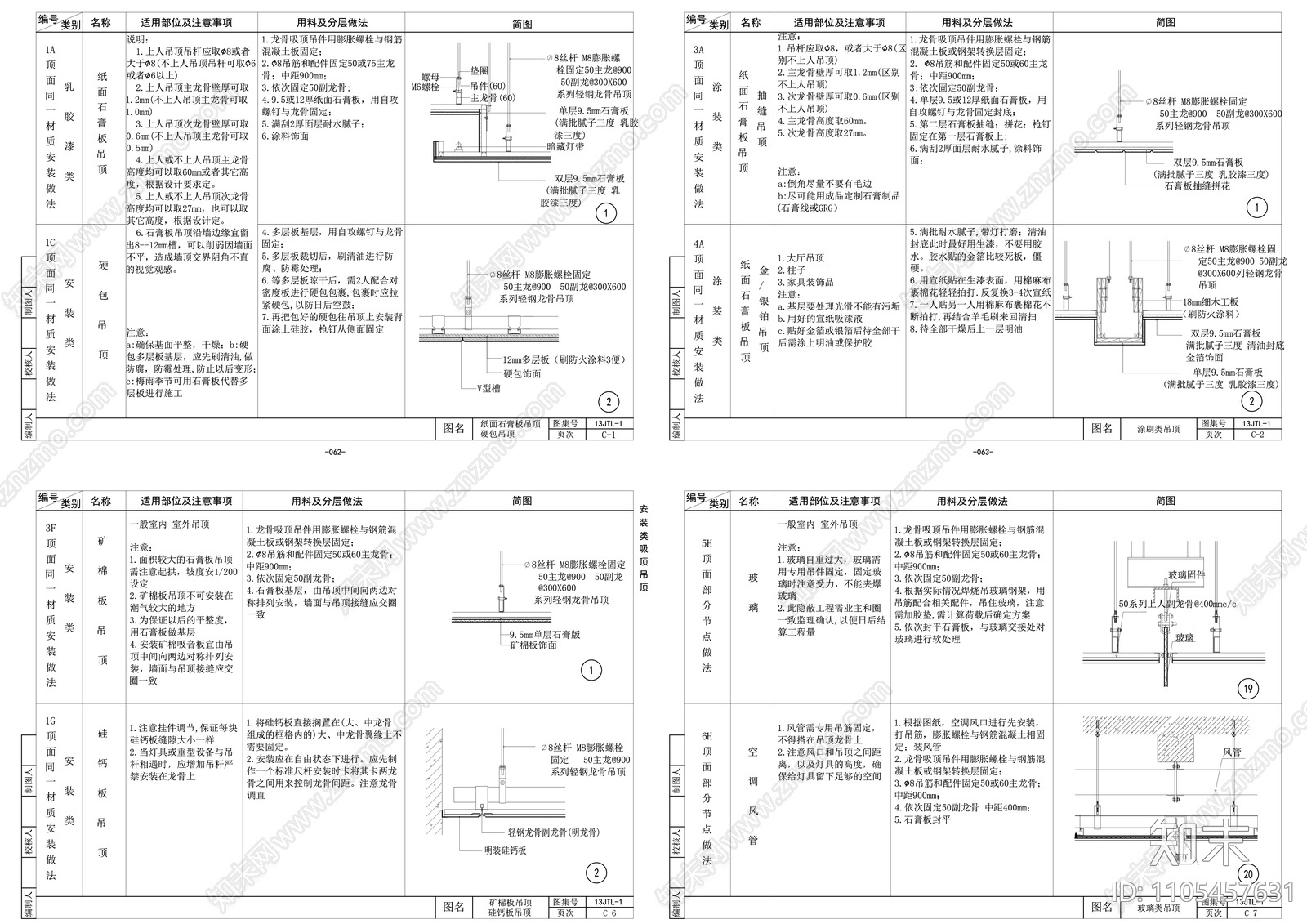 全国通用节点详细解析合集cad施工图下载【ID:1105457631】