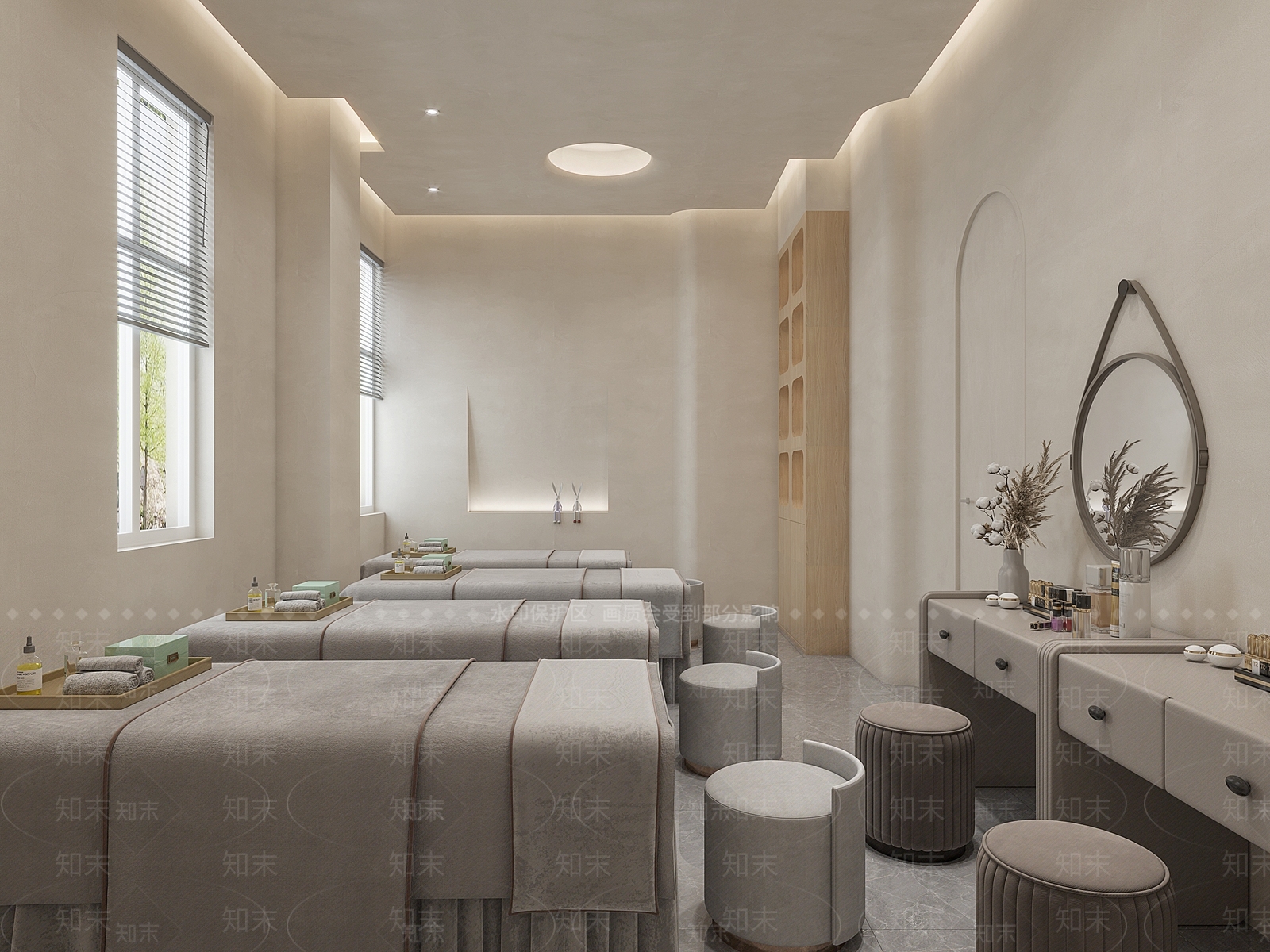 侘寂美甲店3D模型下载【ID:1105558140】