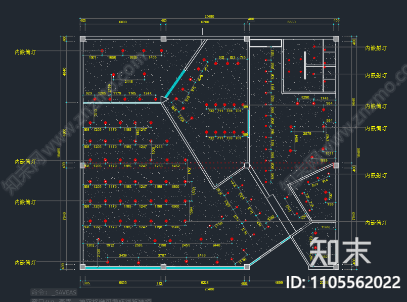 画室cad施工图下载【ID:1105562022】