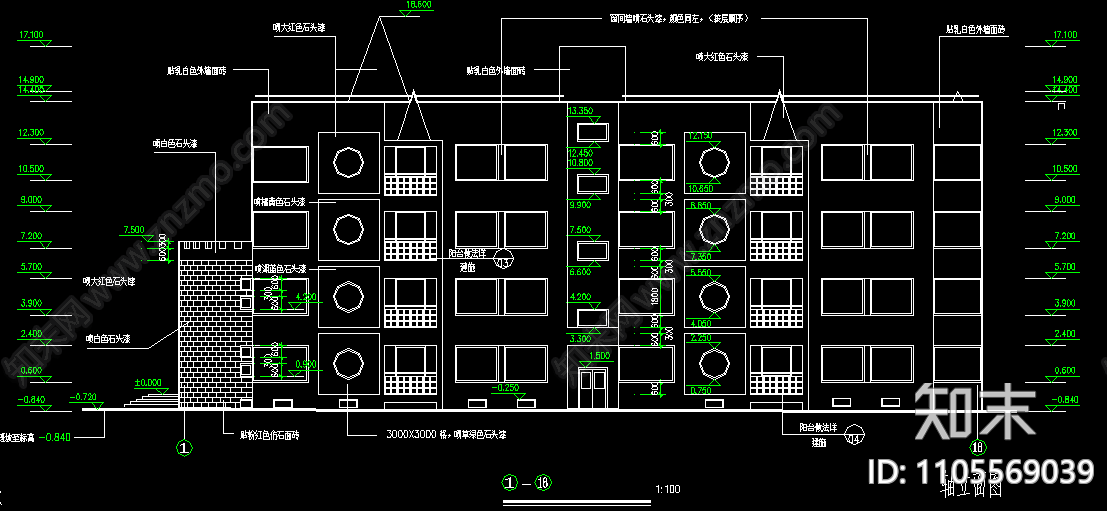 幼儿园cad施工图下载【ID:1105569039】