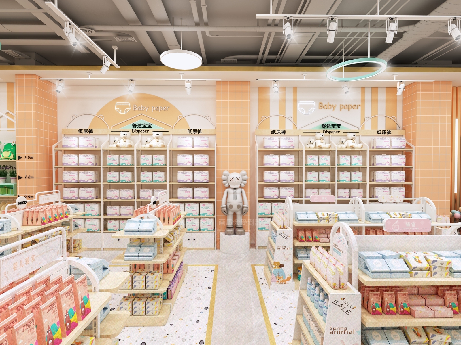 现代母婴店3D模型下载【ID:1105583970】