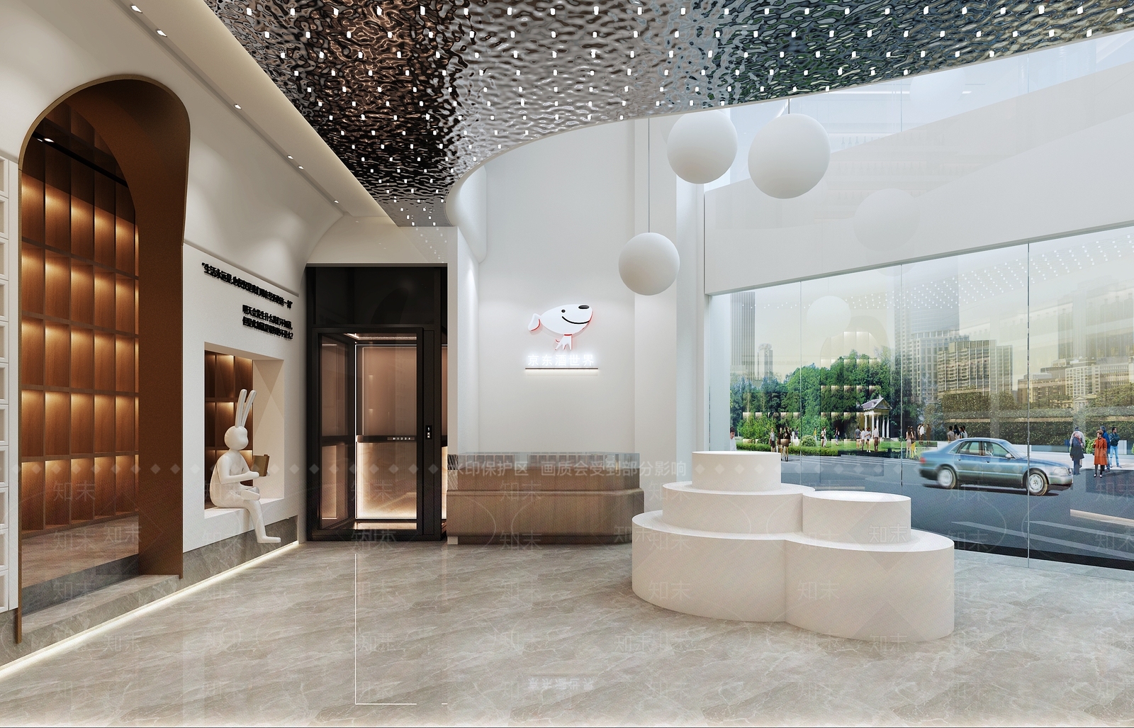 现代烟酒店3D模型下载【ID:1105606321】