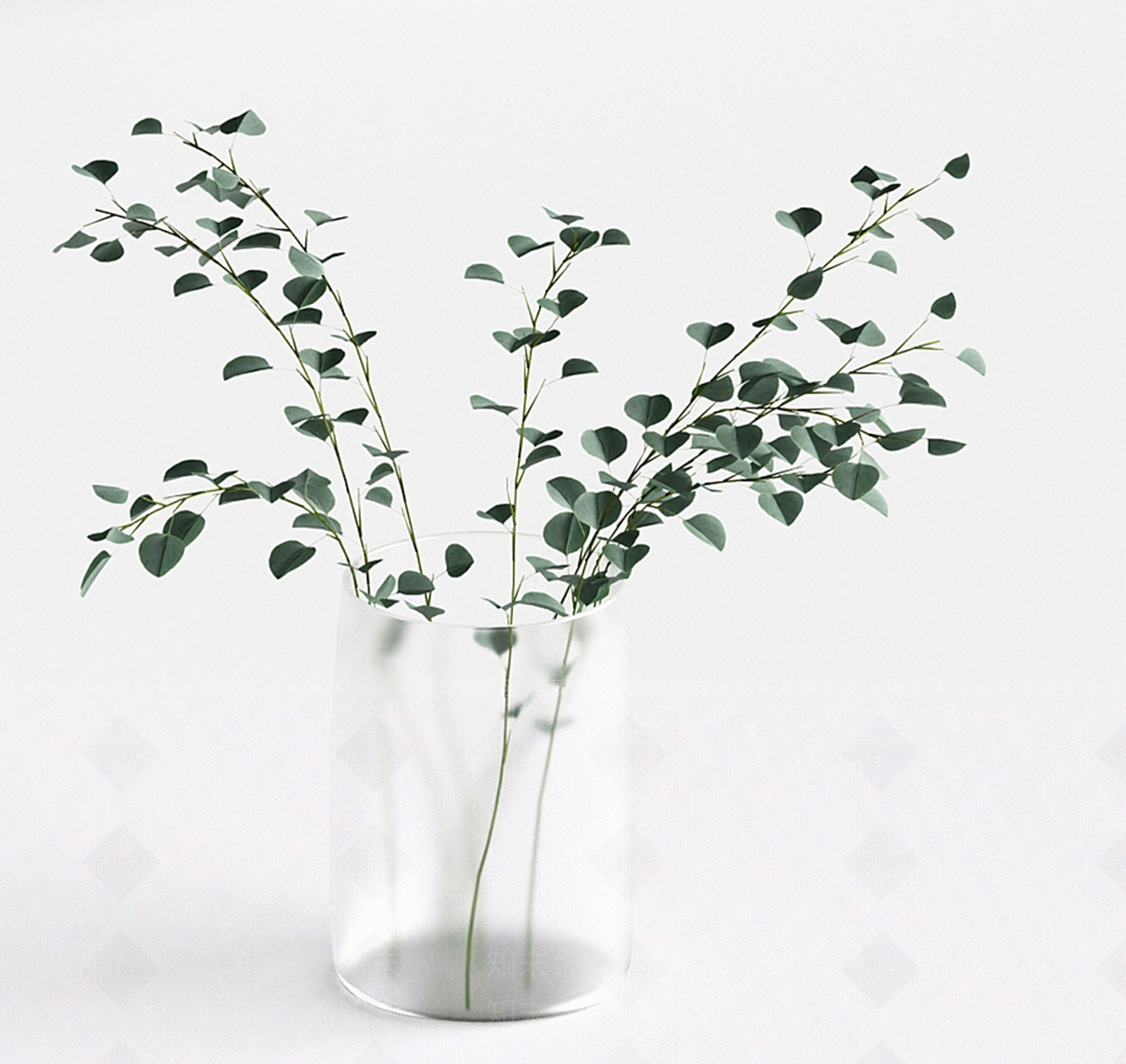 现代水生植物3D模型下载【ID:1105618186】
