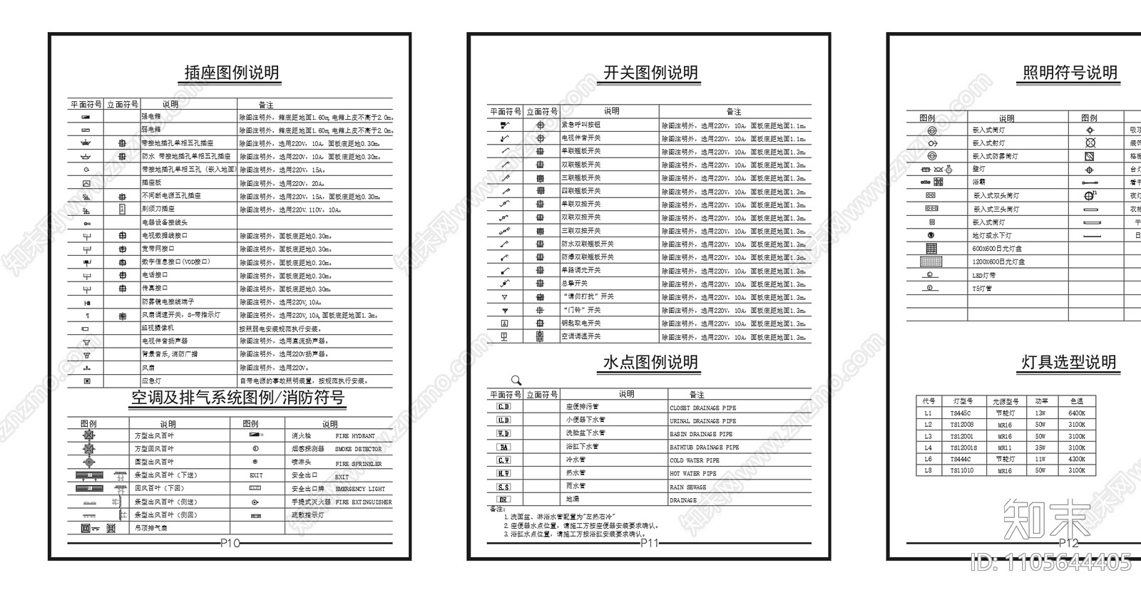 制图符号cad施工图下载【ID:1105644405】