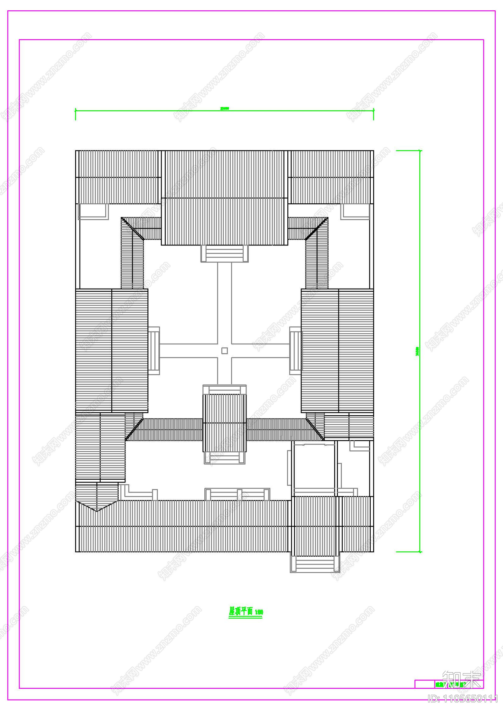 古建筑图纸施工图下载【ID:1105650111】